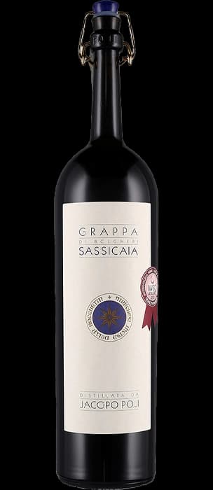 Jacopo Poli Grappa di Sassicaia