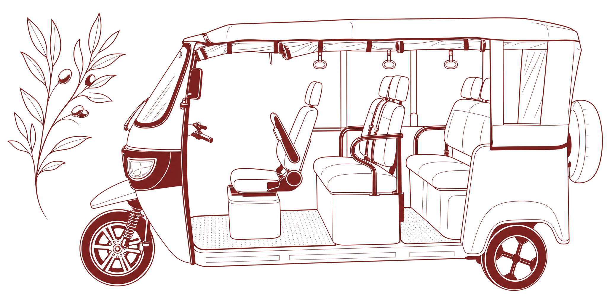 Martini's electric shuttle, Opatija